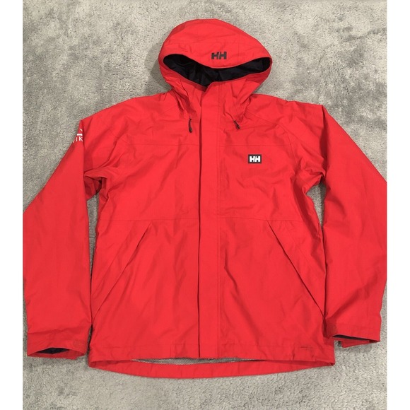 Helly Hansen Helly Tech Performance Rainwear Men's M Regular Jacket - Picture 1 of 16